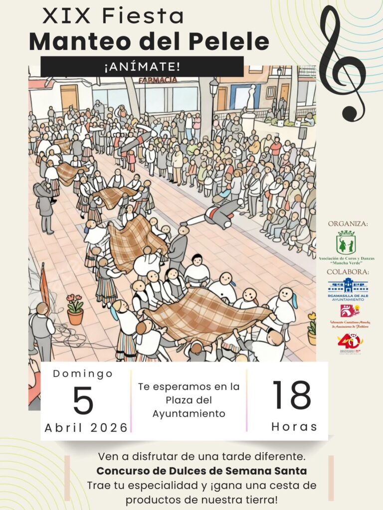 Cartel manteo del pelele 2026