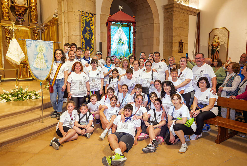Romería de abril-grupo- Mancha Verde